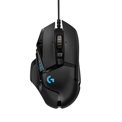 罗技g502 hero主宰者游戏鼠标有线RGB背光电竞专用csgo吃鸡宏