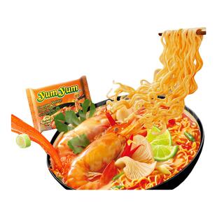 泰国进口YumYum养养冬阴功汤面袋装正宗酸辣海鲜方便面速食