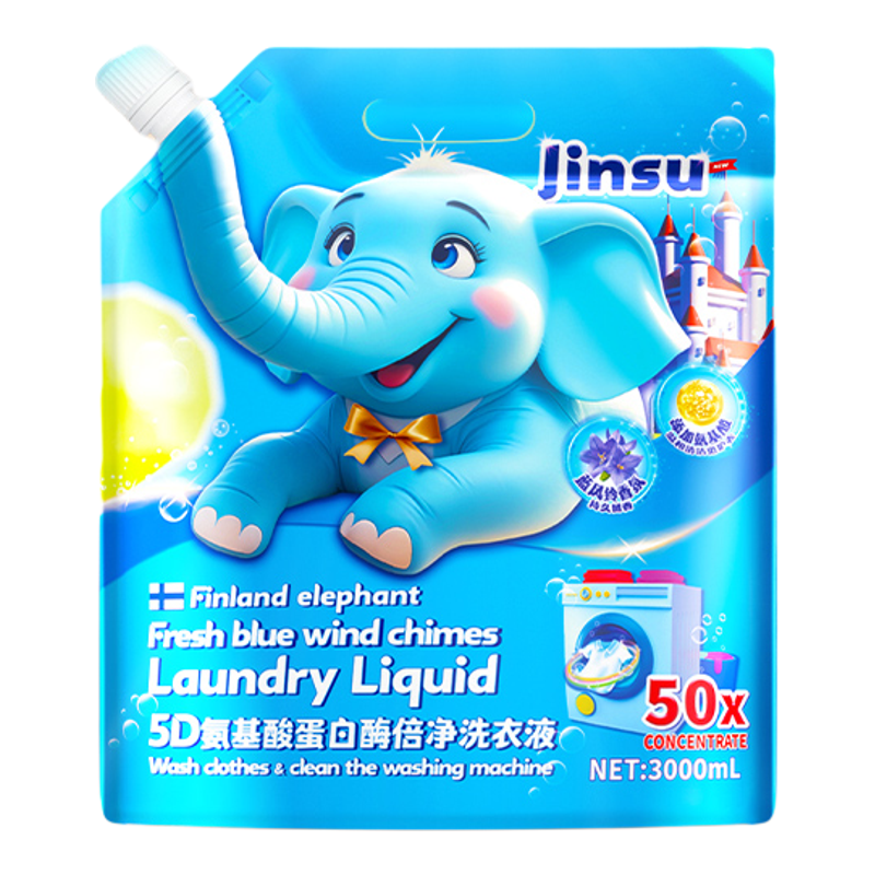 金苏5D氨基酸蛋白酶倍净洗衣液