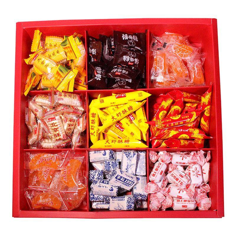 马大姐大虾酥糖花生牛轧糖传统椰子北京酥糖散装批年货结婚发喜糖