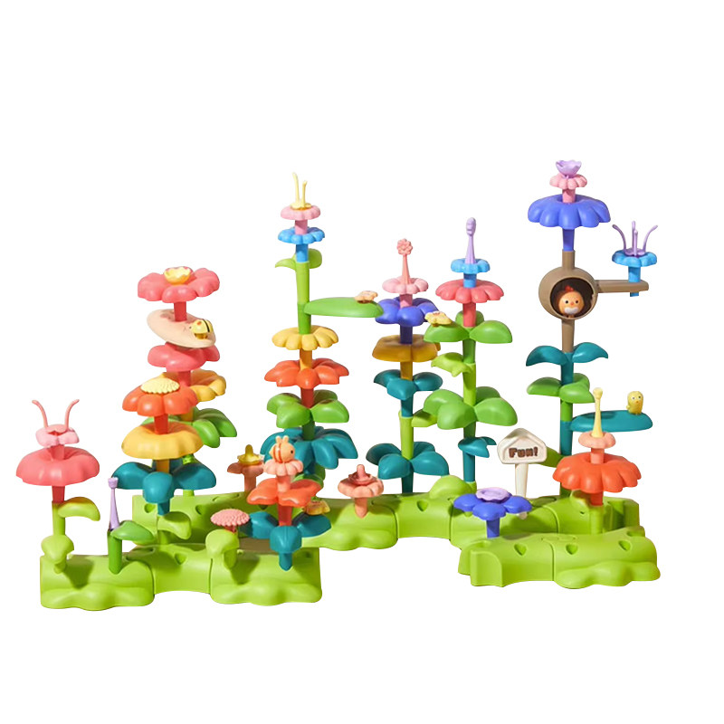 积木花园拼装玩具创意拼搭
