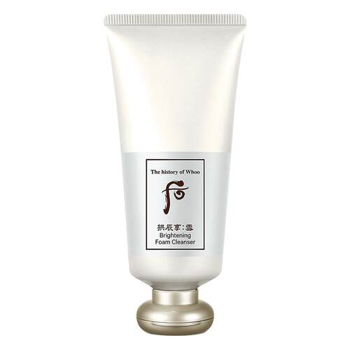 whoo后雪玉凝洗面奶焕白拱辰享洁面深层清洁泡沫官方旗舰店正品