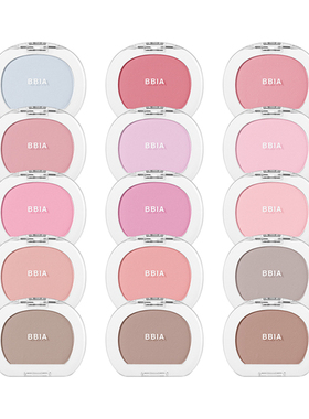 BBIA碧娥修容盘面部单色腮红高光阴影粉饼一体盘立体鼻影侧影正品