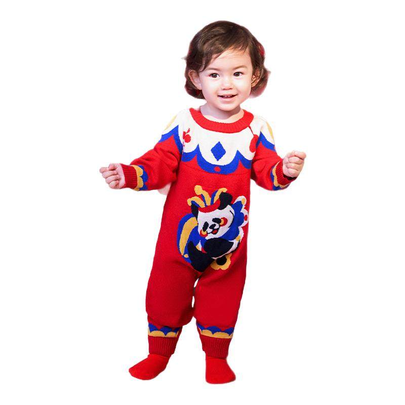 年衣童装婴童连体毛衣秋冬新款哈衣针织衫爬服新生儿满月服周岁礼,童装/婴儿装/亲子装,连身衣/爬服/哈衣,淘宝优惠券,粉丝福利购,淘宝优惠卷