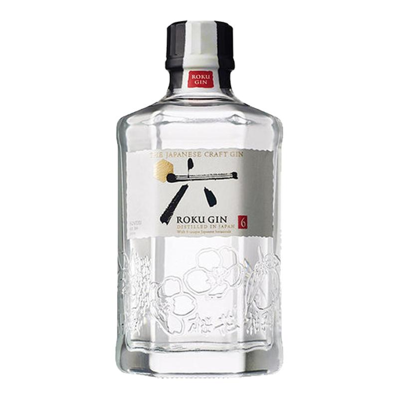 三得利六金酒杜松子酒Roku日本进口节日47度调酒700ml洋酒威士忌