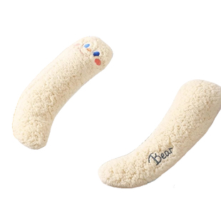 马桶坐垫毛绒加厚家用抑菌厕所卫生间坐便器通用绑带冬季马桶贴