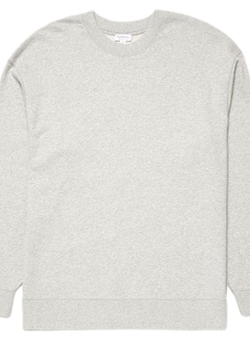 SUNSPEL男士秋冬棉质经典LOOPBACK卫衣-宽松升级版