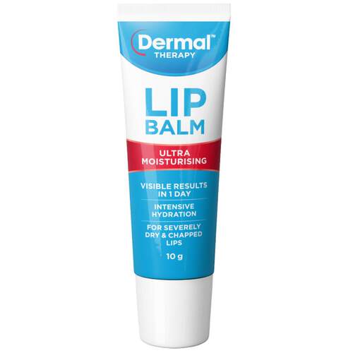 【百补】DermalTherapy乐慕康保湿滋润唇膏唇部死皮女护唇膏10g