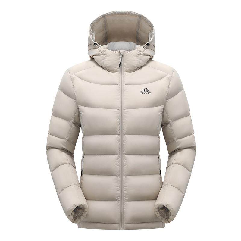 【经典2.0】伯希和800蓬鹅绒羽绒服女秋冬户外保暖轻薄短款外套男