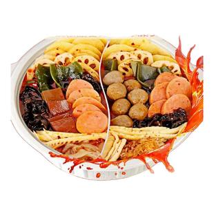 言小吉超大鸳鸯锅速食自煮火锅超大锅套餐肥汁番茄麻辣烫自热火锅
