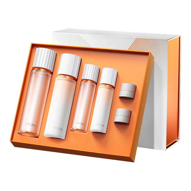 珀莱雅双抗水乳精华套装全套化妆品美白紧致保湿官方旗舰店正品