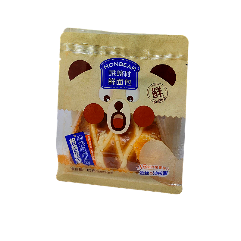 烘焙村格格蛋烧肉松味面包糕点85g学生即食早餐点心办公室零食品