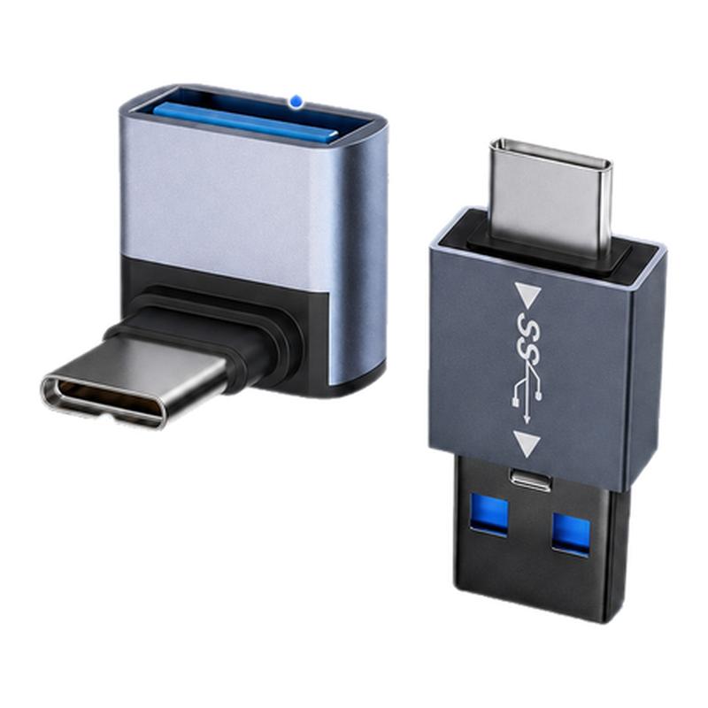 10Gbps高速USB-C转Type-C转接头OTG群控多设备通用充电适用苹果MacBook iPad Pro华为安卓平板电脑OTG数据线