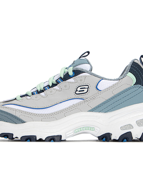 斯凯奇女鞋秋冬新款老爹鞋奶茶熊官方正品熊猫鞋女款运动鞋休闲鞋