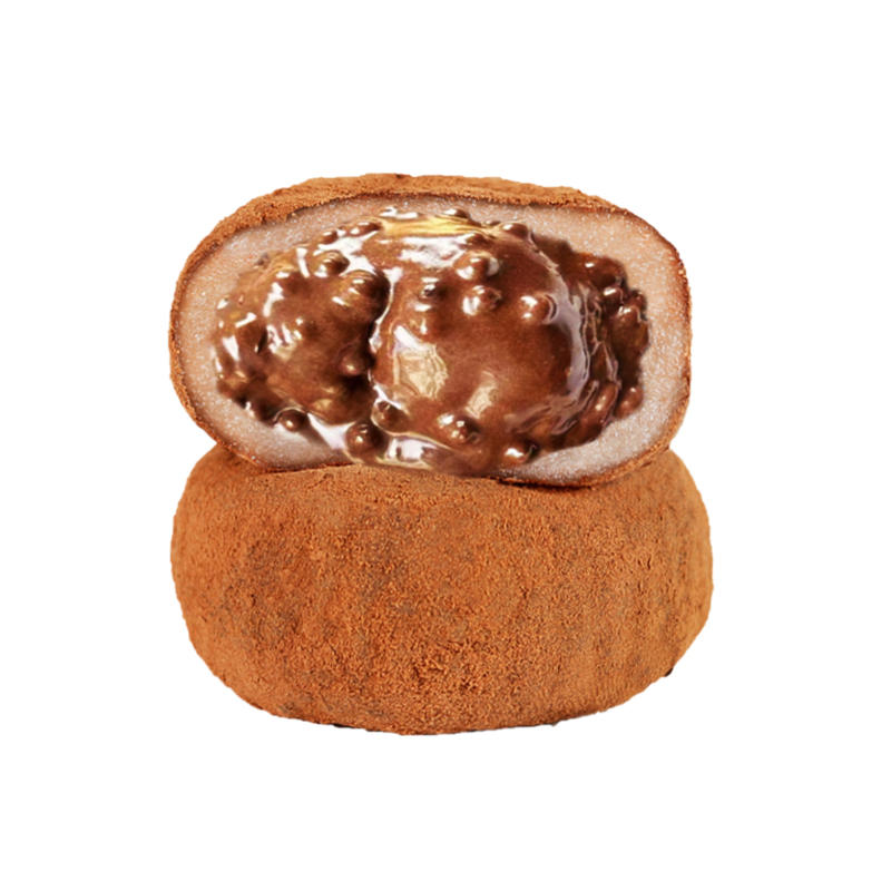 网红和风生巧福团日式大福雪媚娘糯米巧克力爆浆脆珠寝室追剧零食