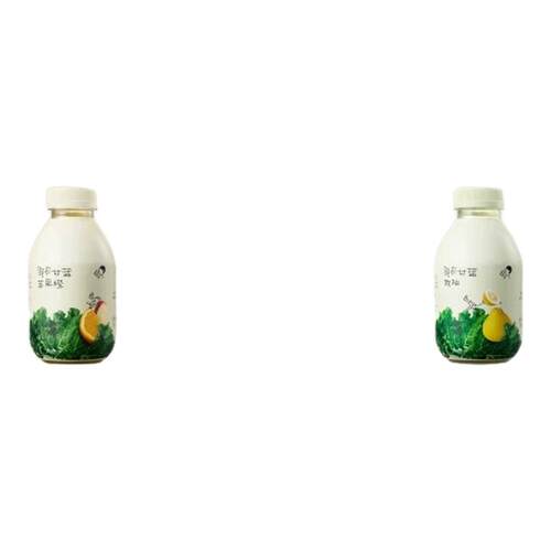 喜茶羽衣甘蓝双柚苹果橙风味饮品350ml植物果蔬汁健康轻负担饮品