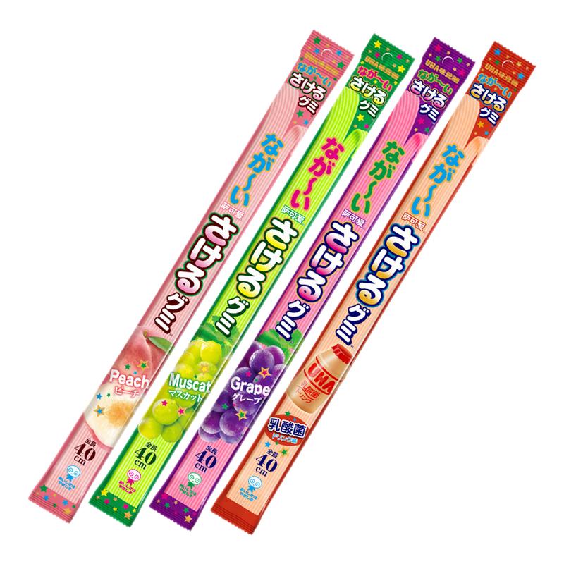 悠哈味觉糖萨可爱长条糖日本进口
