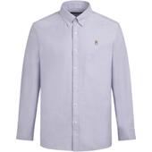 衬衫 暇步士2026年春商务休闲长袖 基础百搭纯棉上衣男 明星同款