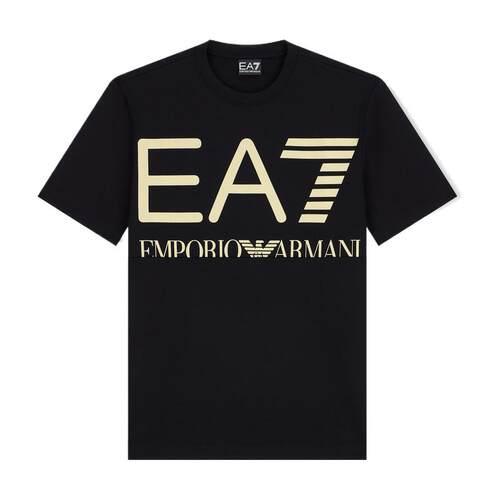 EA7/阿玛尼男士圆领短袖印花T恤