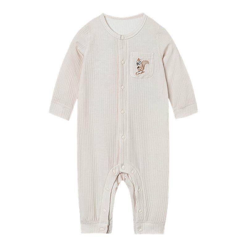 嫚熙新生婴儿连体衣小风琴竹棉羊毛连身衣宝宝连身衣爬服男女哈衣,童装/婴儿装/亲子装,连身衣/爬服/哈衣,淘宝优惠券,粉丝福利购,淘宝优惠卷