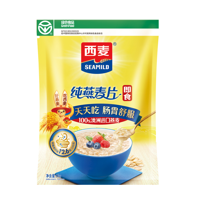 燕麦1480g袋装早代餐即食谷物