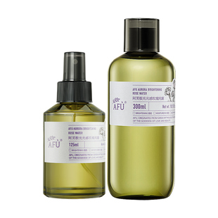 阿芙大马士革玫瑰纯露极光玫瑰爽肤水补水保湿 湿敷官方旗舰店正品