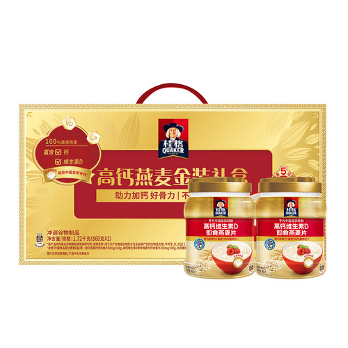 桂格高钙维生素即食燕麦片