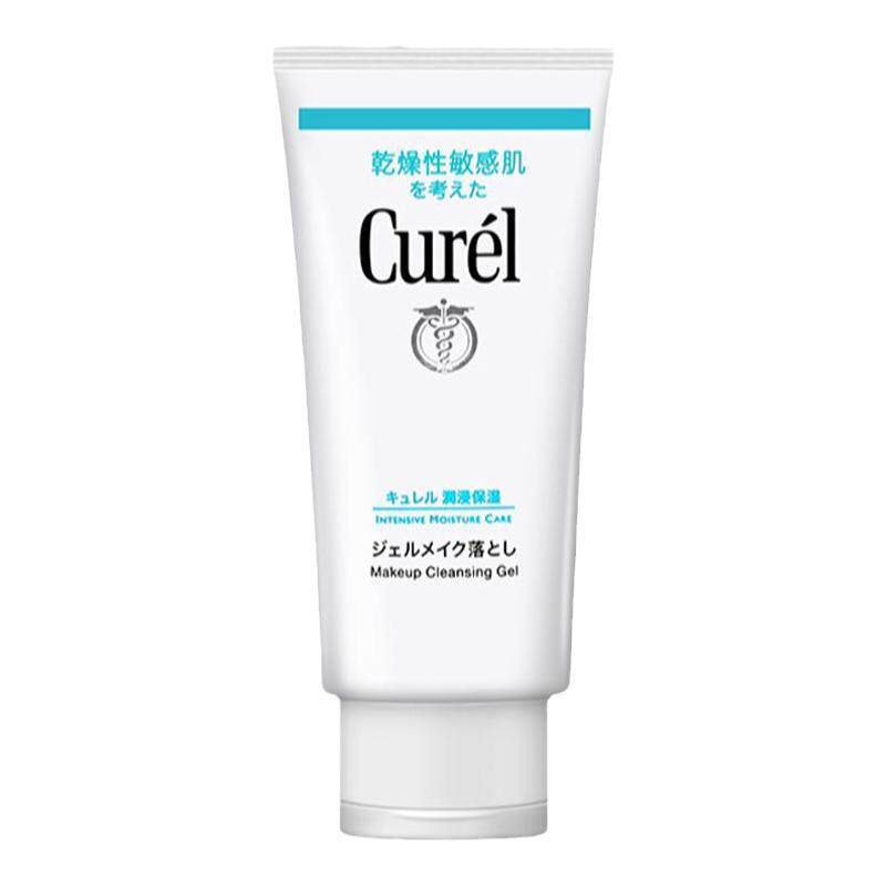 日本Curel珂润卸妆啫喱眼唇卸妆敏感肌温和洁净卸妆水正品130g