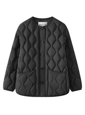 【自营】Marc O'Polo【商场同款】防水防绒圆领落肩葫芦纹羽绒服