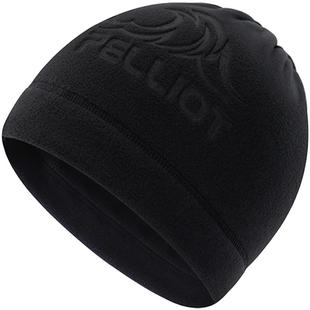 伯希和户外帽男POLARTEC抓绒秋冬登山防寒面罩徒步帽子女保暖围脖