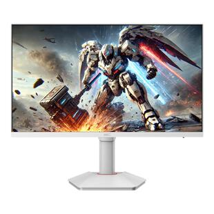 HKC显示屏24英寸2K180HZ白色显示器27电脑200外接320笔记本屏幕