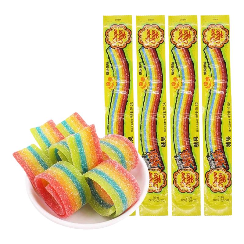 珍宝珠酸条糖酸砂软糖夹心椰子糖休闲解馋零食甜品大礼包喜糖批发
