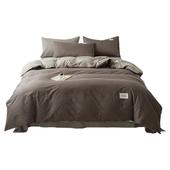 无印良品床上用品四件套纯棉全棉床单被套2025新款 床笠被罩三件套