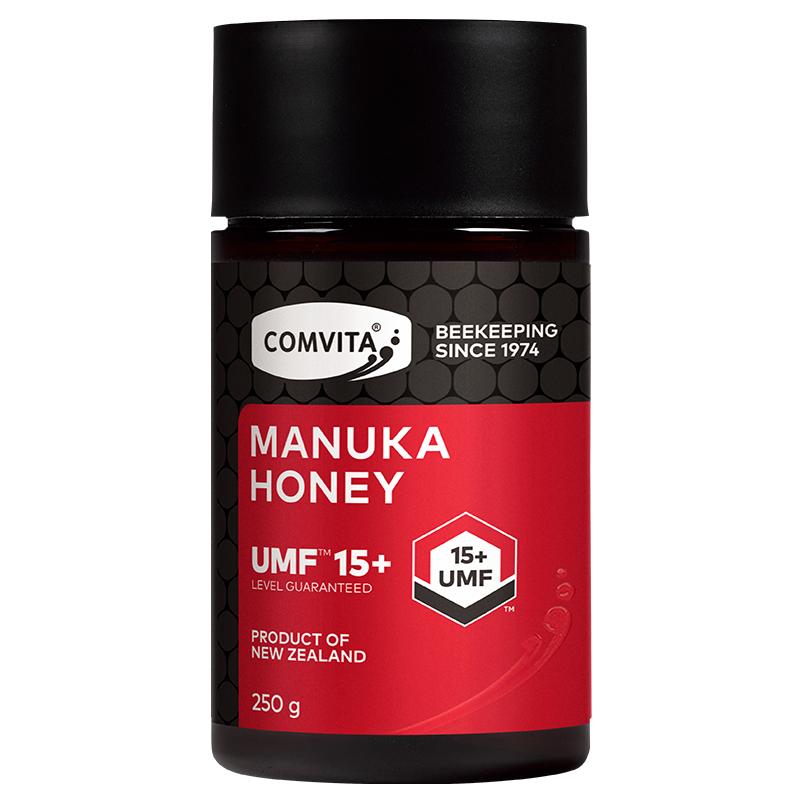 新西兰原装进口comvita康维他纯正天然manuka麦卢卡蜂蜜15+ 250g