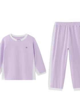 全棉时代儿童抗菌针织家居服睡衣
