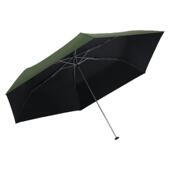 贝诗超轻碳纤维黑胶铅笔加大晴雨伞防晒紫外线折叠大号羽毛红点伞