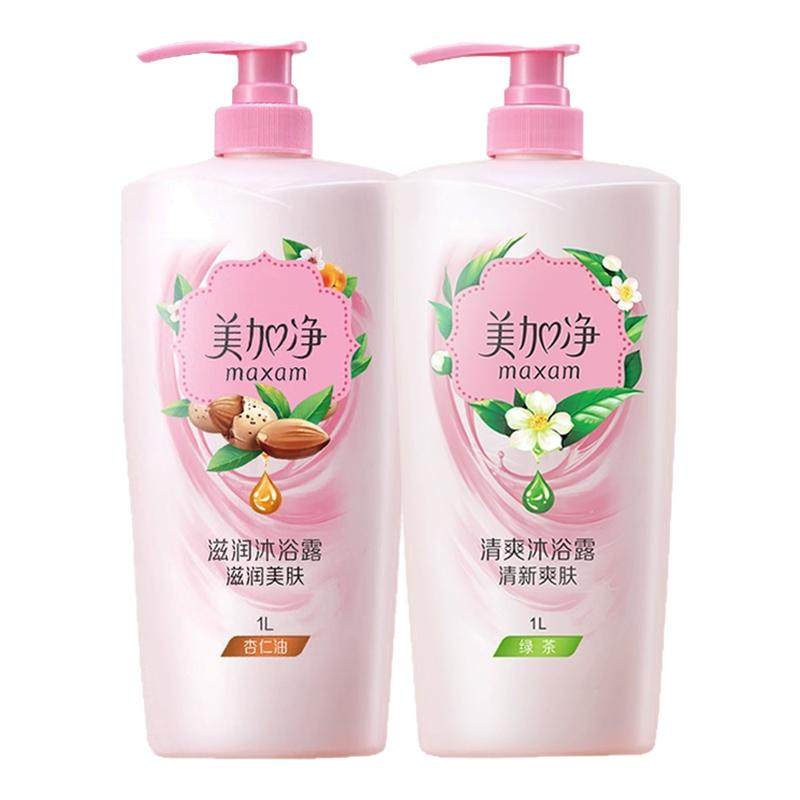 美加净沐浴露正品官方旗舰店品牌滋润保湿大容量女男淋浴乳洗澡液