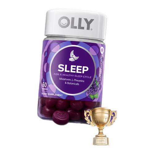 【官方正品】olly褪黑素软糖