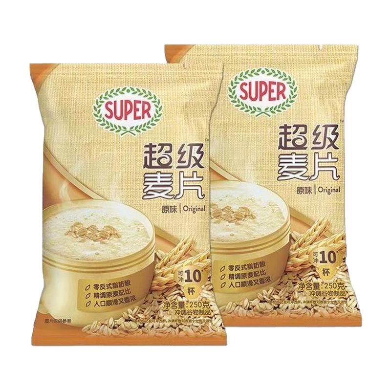 super超级原味麦片250g即食代餐