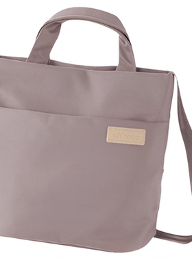 ELECOM休闲托特包手提包单肩斜挎菜篮子大容量通勤包包女新年礼物