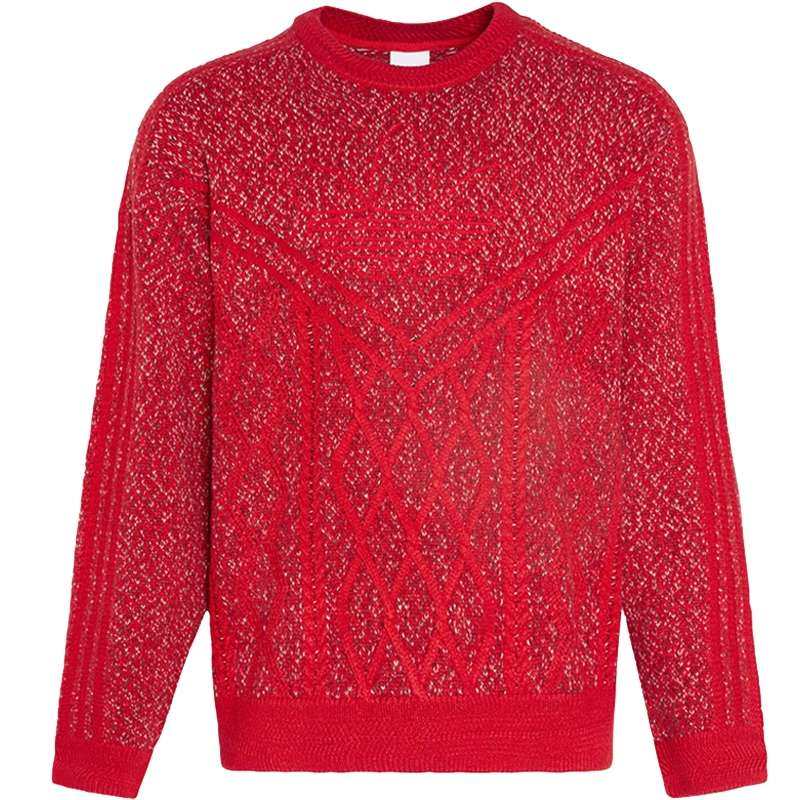 adidas阿迪达斯三叶草男子运动休闲针织套头衫KT0693,运动服/休闲服装,运动卫衣/套头衫,淘宝优惠券,粉丝福利购,淘宝优惠卷