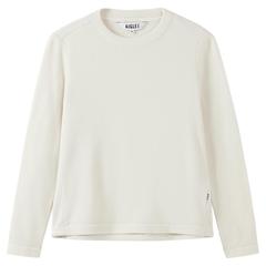 AIGLE艾高Polartec女士户外保暖休闲圆领抓绒内胆衣法式上衣外套