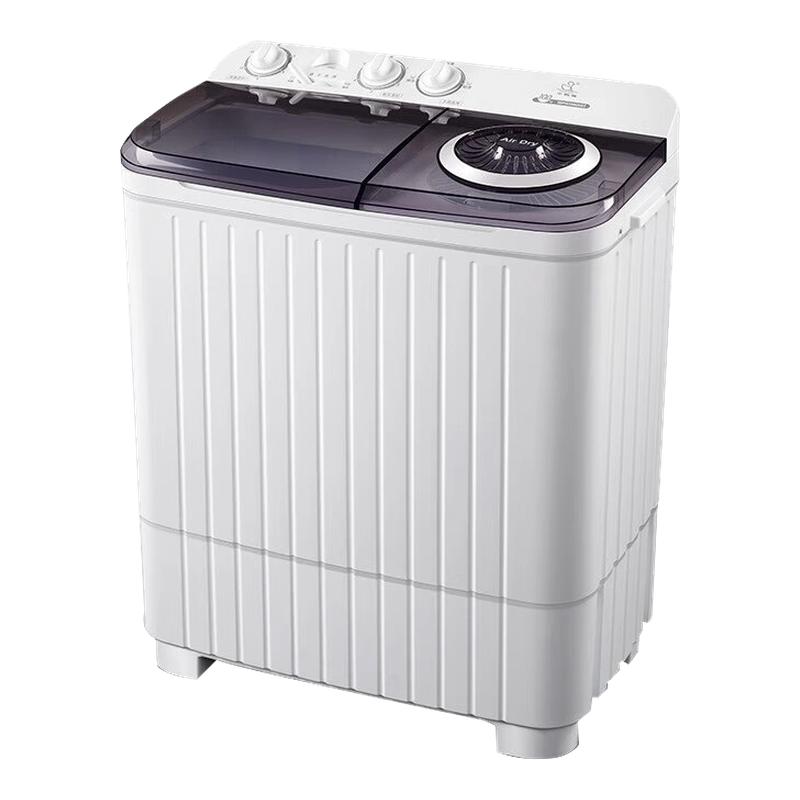 小鸭半自动洗衣机双缸双桶家用出租房宿舍迷你小型洗脱一体带甩干