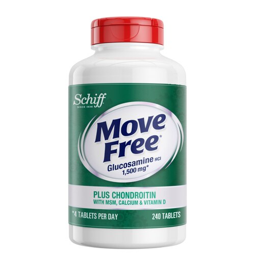 益节MoveFree高钙氨糖钙片中老年