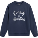 圆领长袖 女装 松弛感内搭上衣运动服女 官方新款 李宁网球卫衣女冬季