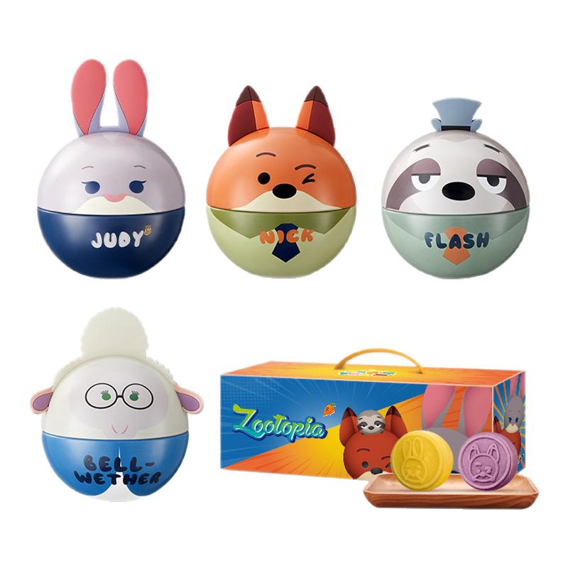 迪士尼疯狂动物城圣诞节礼物盲盒