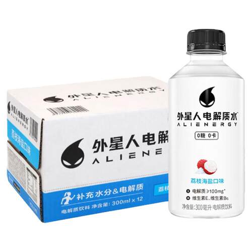 外星人电解质水300ml*24瓶/2箱