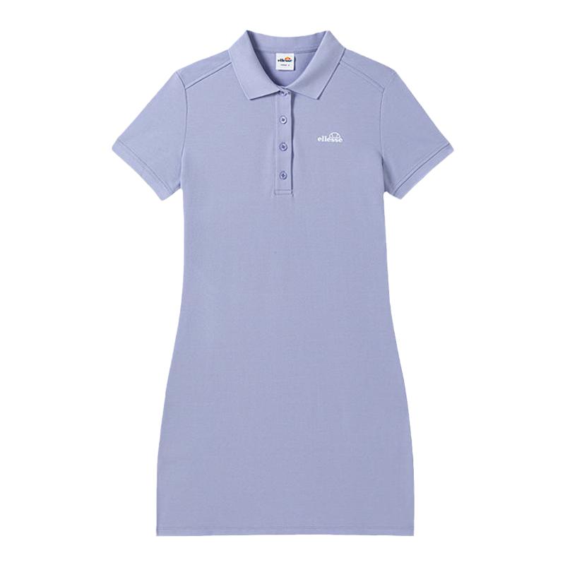 ellesse小贝壳POLO翻领连衣裙女