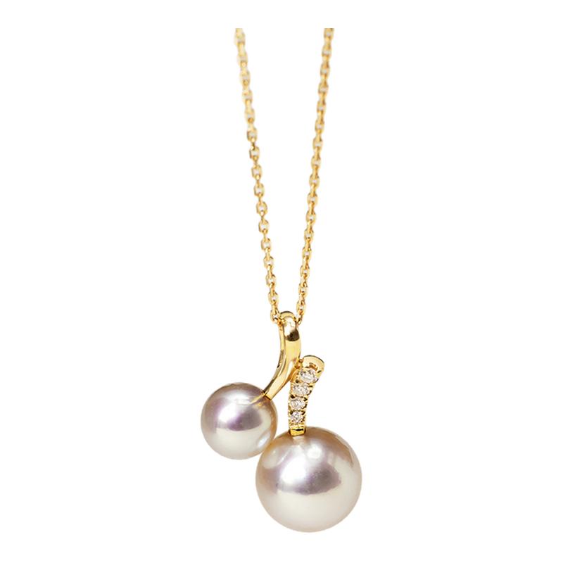 HELAS赫拉Akoya珍珠18K金项链