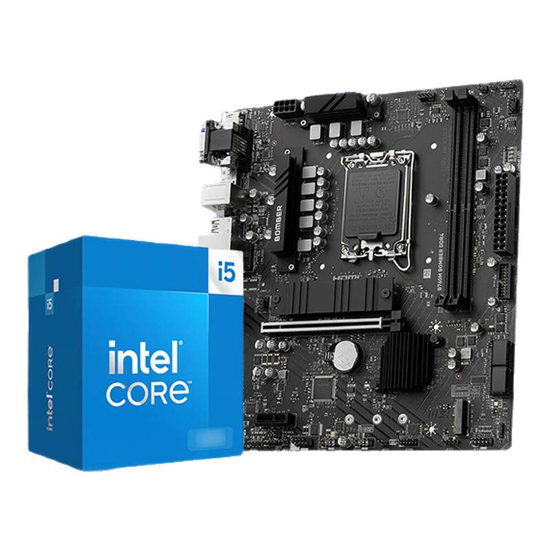 英特尔官方旗舰店I5/I7 CPU处理器搭B760/Z790主板套装